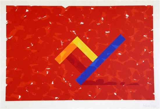 Per Arnoldi (1941-) Untitled overall 19.5 x 27.25in., unframed